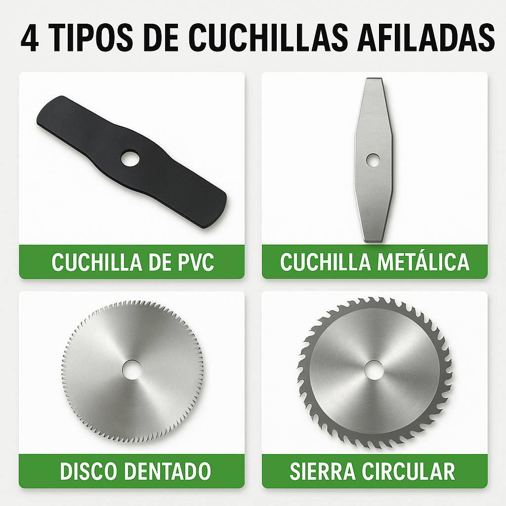 Cortadora Inalámbrica Recargable TurboBlade + 2 Baterías de 48V