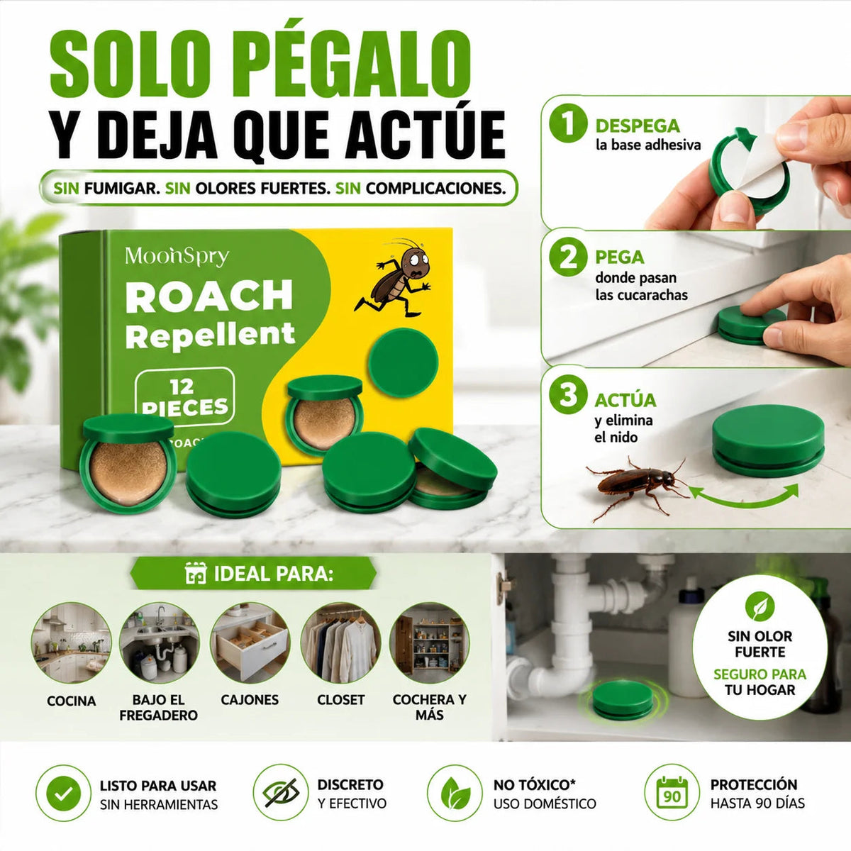 NidoCero™ Cebo Mata Cucarachas [MATA EL NIDO]
