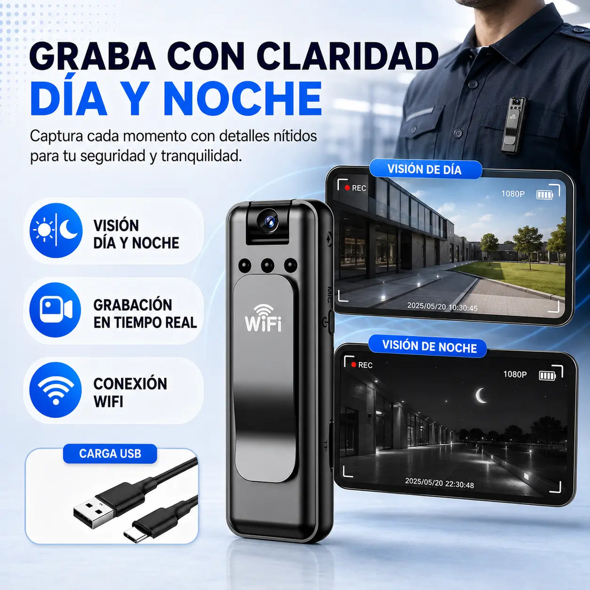 Repetidor WiFi Amplificador de Señal WIFIMAX™ + Cámara Corporal de Regalo [HASTA 3 KM DE SEÑAL] rascunho