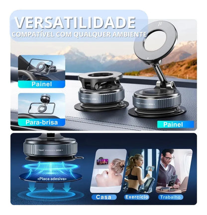 Suporte Magnético Para Celular 360° FijaMax™ [GRABA EN CUALQUIER LUGAR]