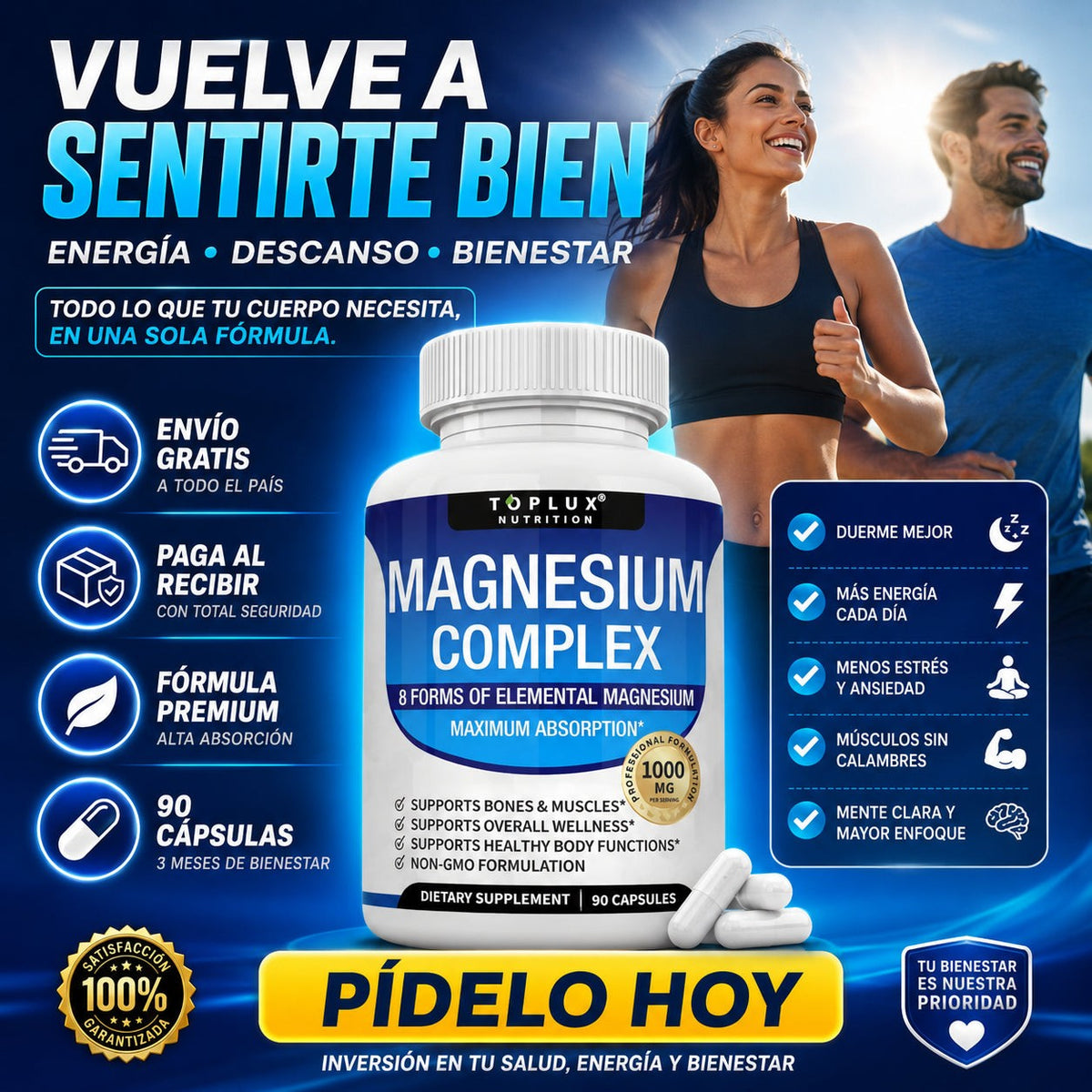 MagnoVital Magnesio Complex 8 en 1