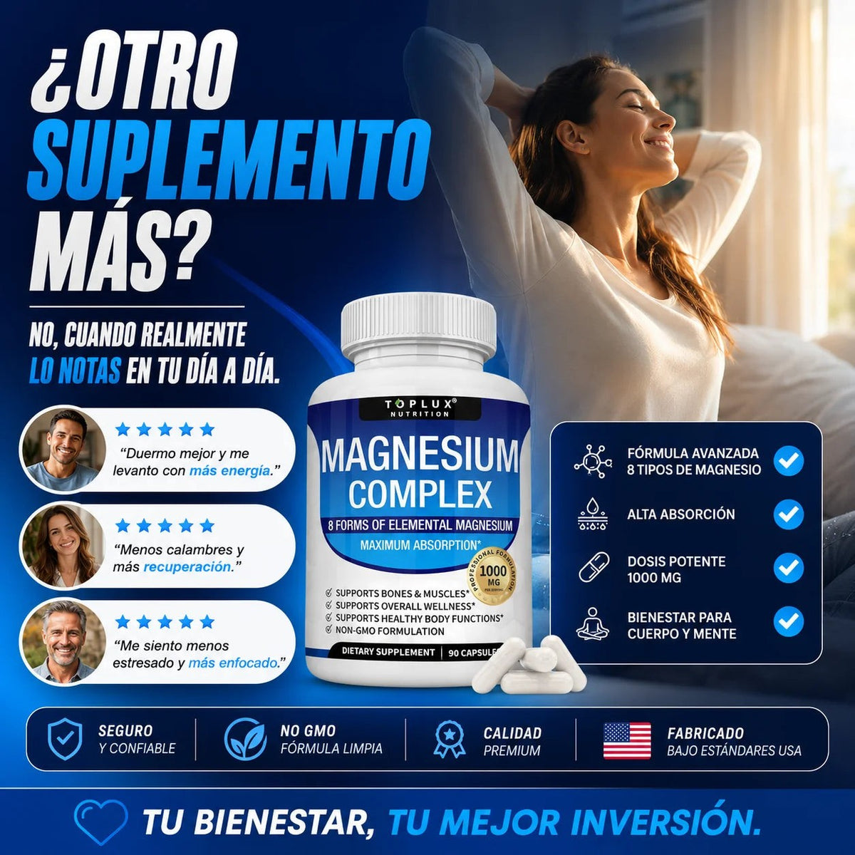 MagnoVital Magnesio Complex 8 en 1